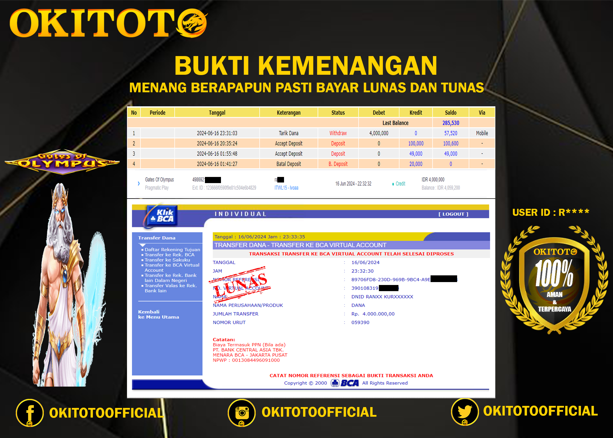 PREDIKSI OKITOTO