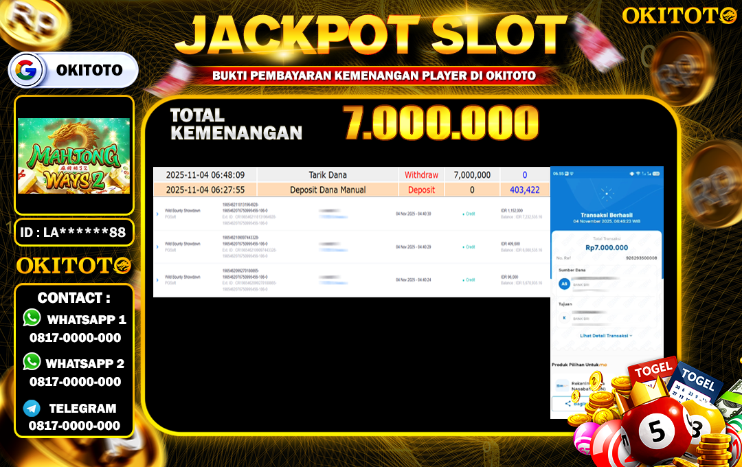 PREDIKSI OKITOTO